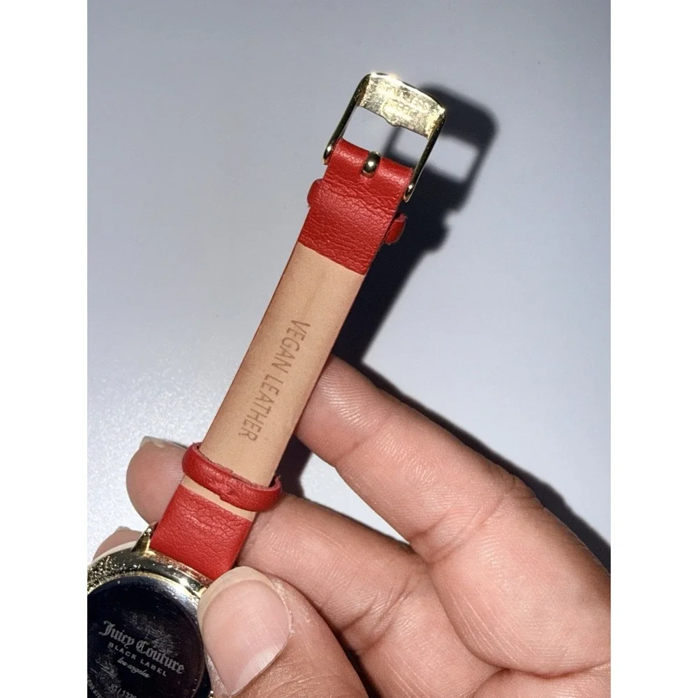 Juicy Couture‎ Red Crystal Watch Black Label